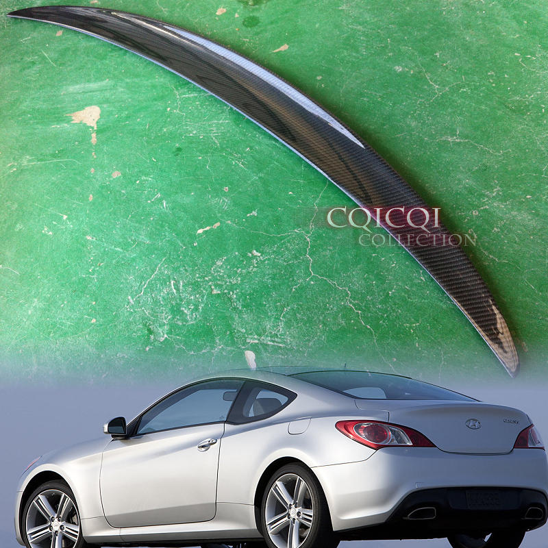 Details About Carbon Trunk Spoiler For 10 15 Hyundai Genesis Coupe 2 Door