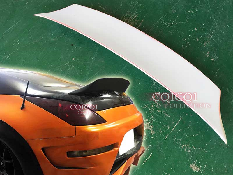 Unpainted ABS For Nissan 350Z Z33 OE Type Rear Trunk Spoiler 03-08