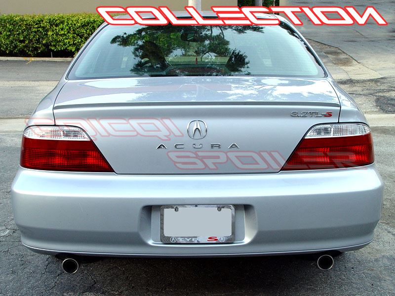thumbnail image 2 of SpoilerKing Rear Trunk Lip Spoiler For Acura CL 2001-2003 – Unpainted Flat Black Polyurethane 2 of 5